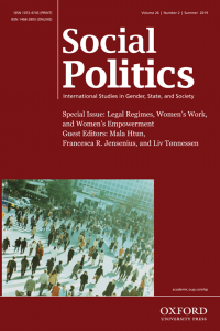 Social Politics journal cover